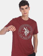Comfort Fit Printed Lounge T-shirt by U. S. POLO ASSN.
