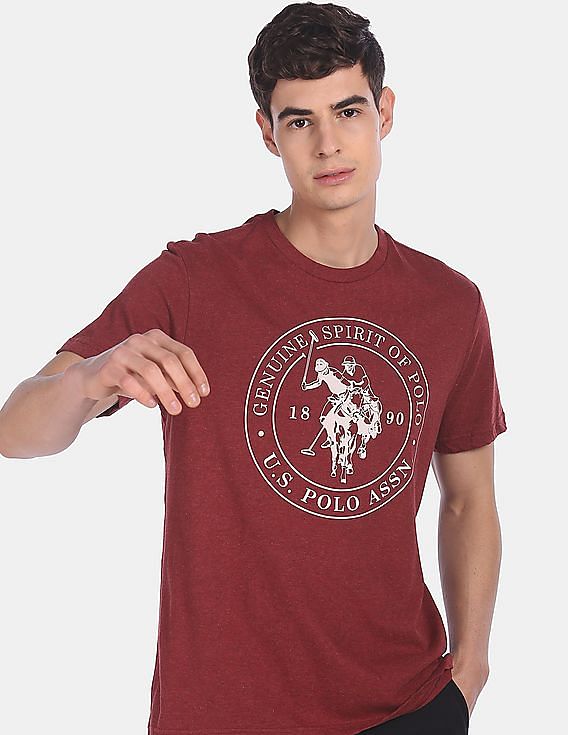 Comfort Fit Printed Lounge T-shirt by U. S. POLO ASSN.