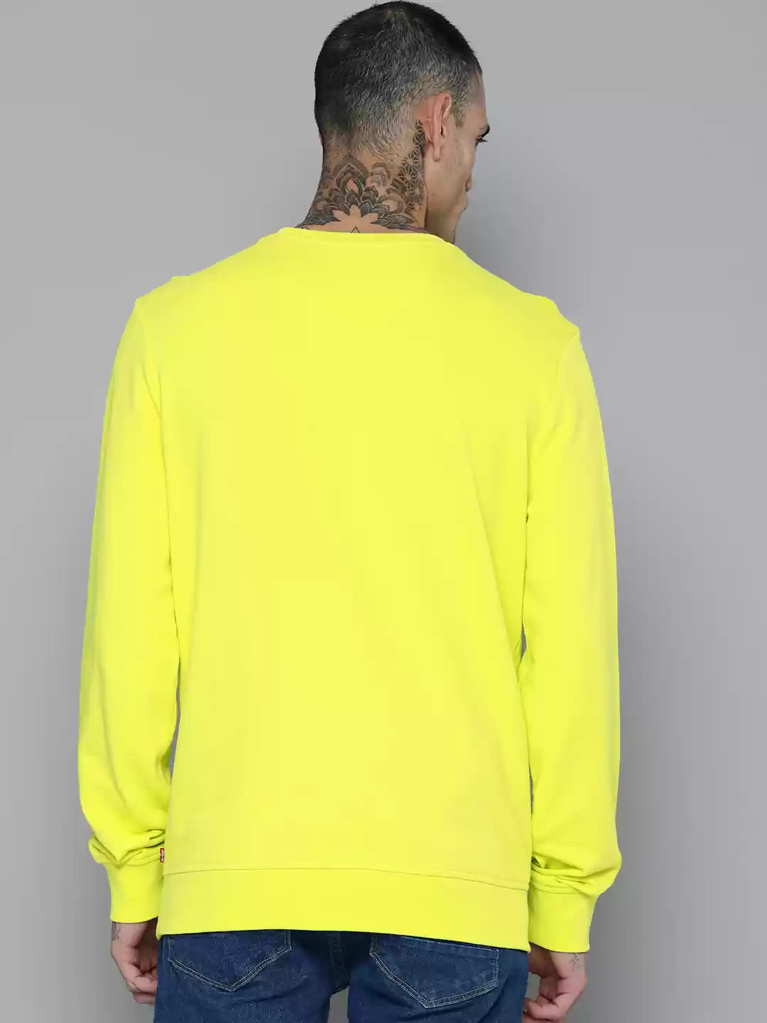 Levi's Red Cotton Regular Fit Printed Sweatshirt