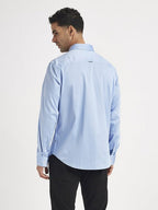 Levi's light blue cotton slim fit shirt
