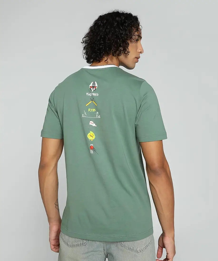 Puma Men's Cotton Regular Fit T-Shirt