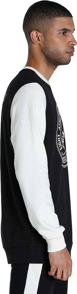 Typographic Print Round-Neck Sweatshirt by Puma