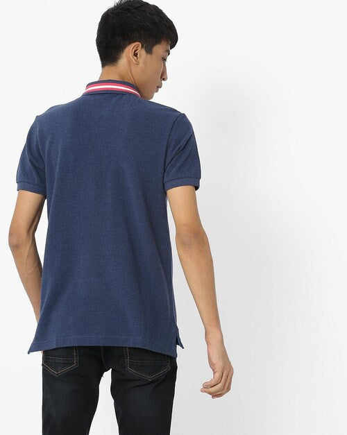 USPA regular fit cotton Polo t-shirt