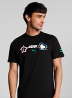 PUMA X 1DER Classic Printed Regular Fit Cotton T-shirt