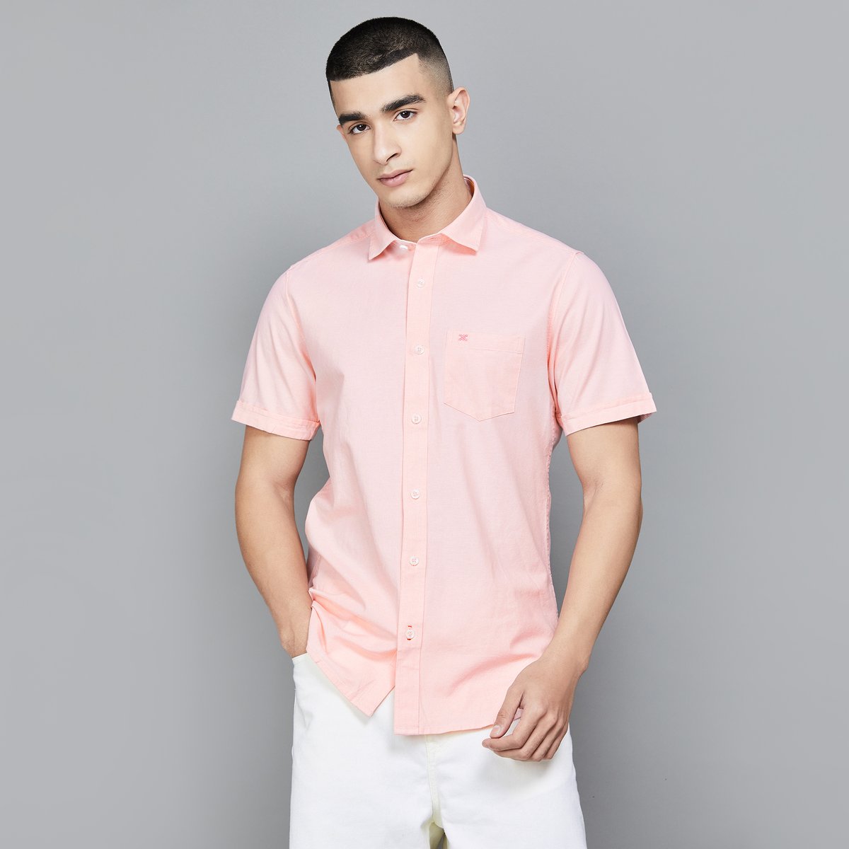KILLER Solid Slim Fit Shirt