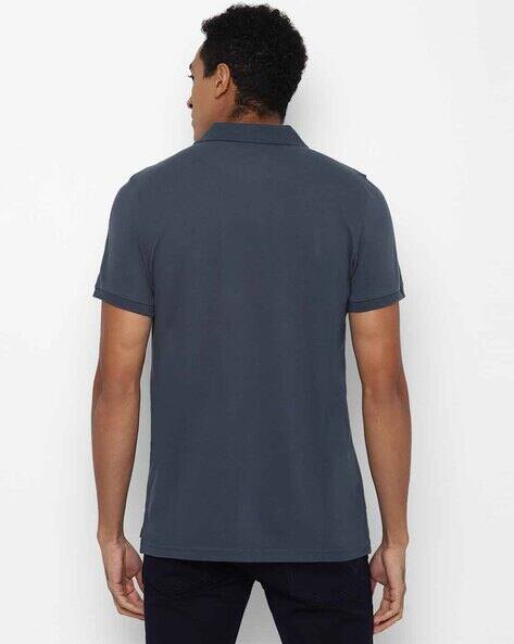 American eagle navy blue Polo t-shirt