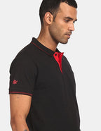 FLYING MACHINE ROUND NECK REGULAR FIT POLO T-SHIRT