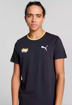Puma X 1DER men slim fit graphic logo paint t-shirt