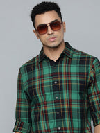 Men's Checkered Spread Collar Shirt by Levi's