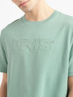Men's Brand Logo Crew Neck T-shirt by Levi's