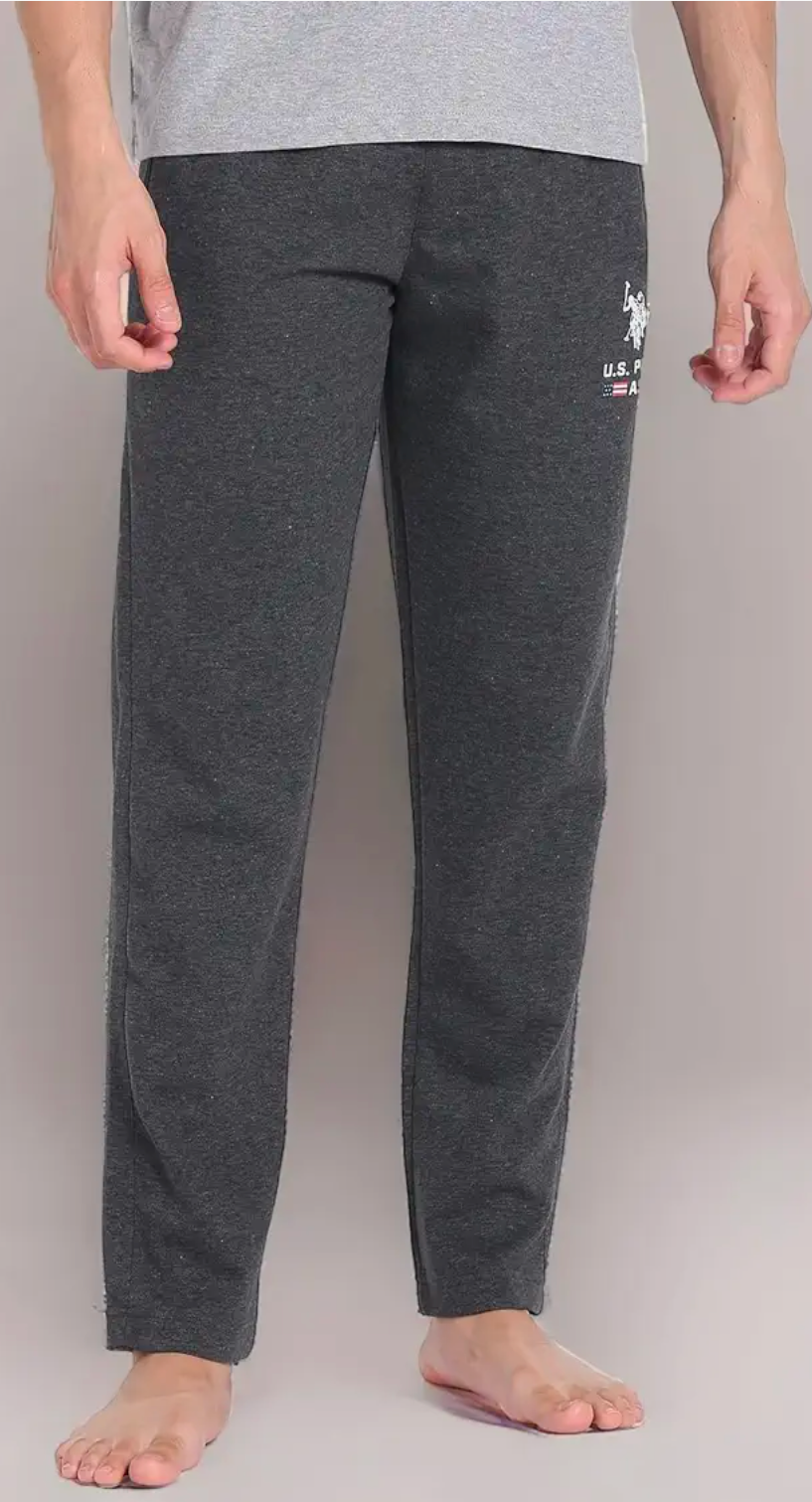 USPA BRAND LOGO REGULAR FIT TRACK PANTS