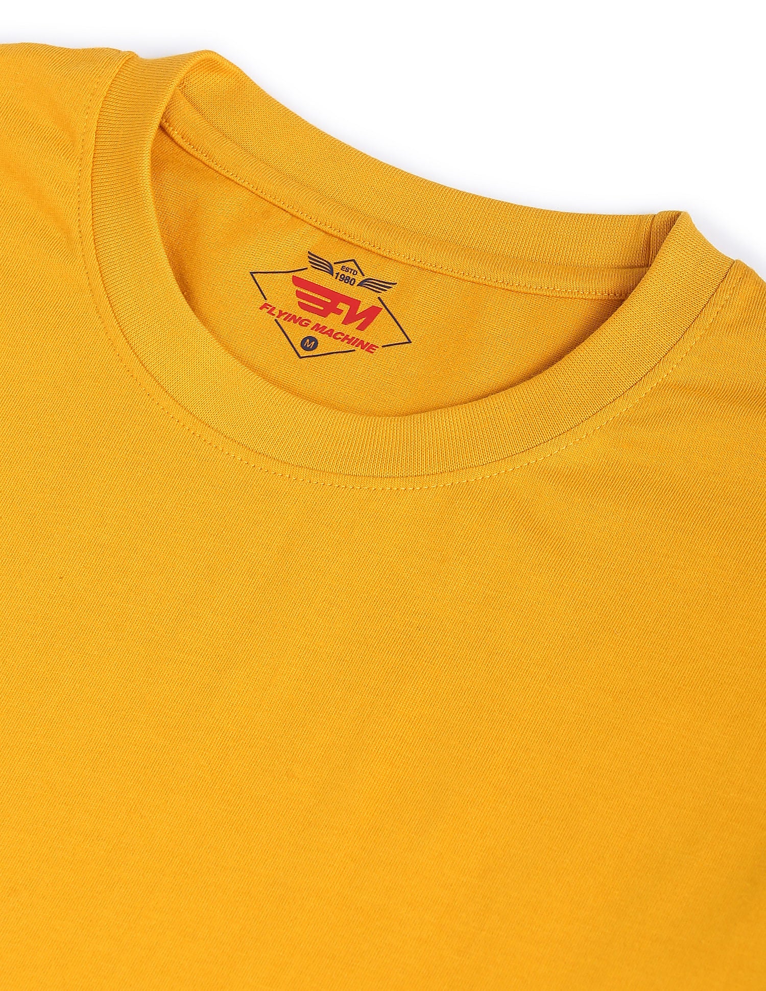 FLYING Machine Men regular fit crew-neck T-shirt