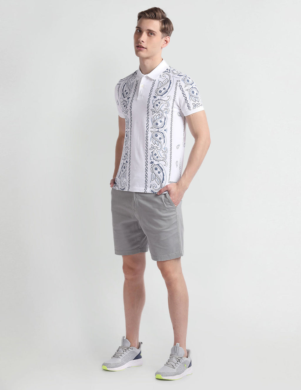 USPA| regular fit polo Tshirt