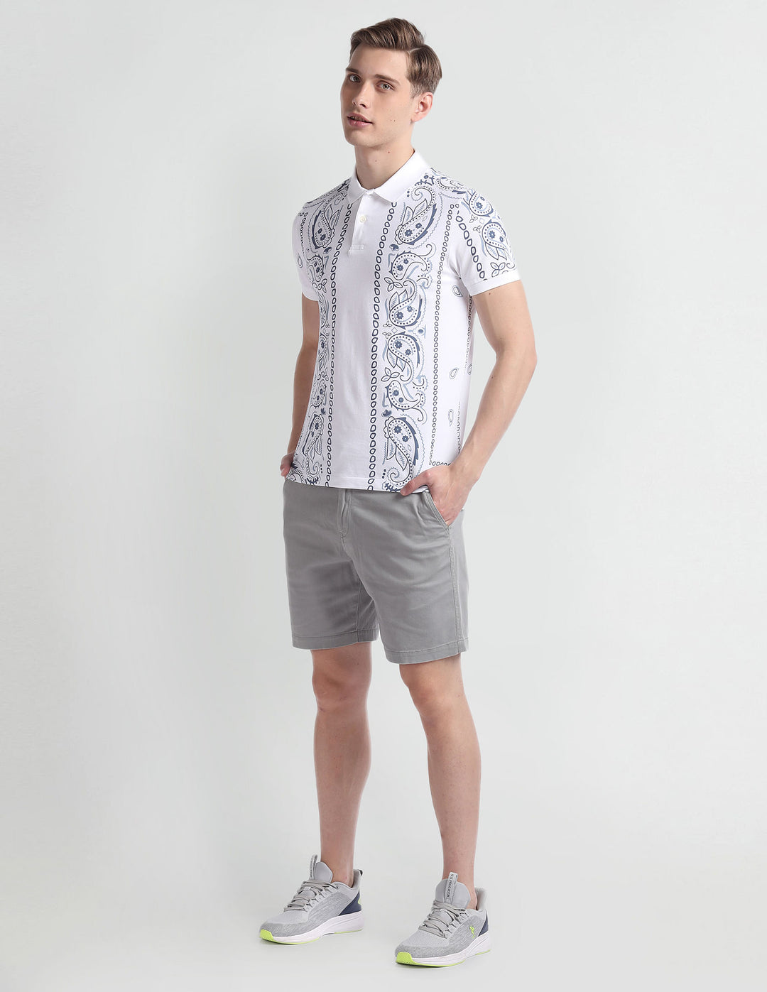 USPA| regular fit polo Tshirt