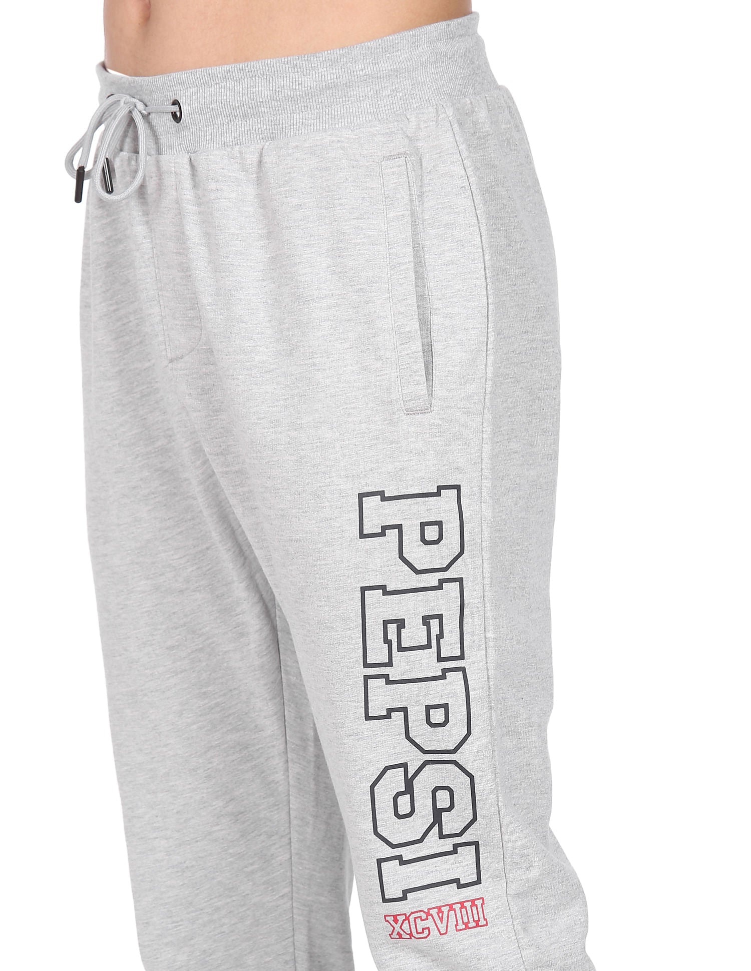 Flying Machine Pepsi Drawstring Waist Joggers