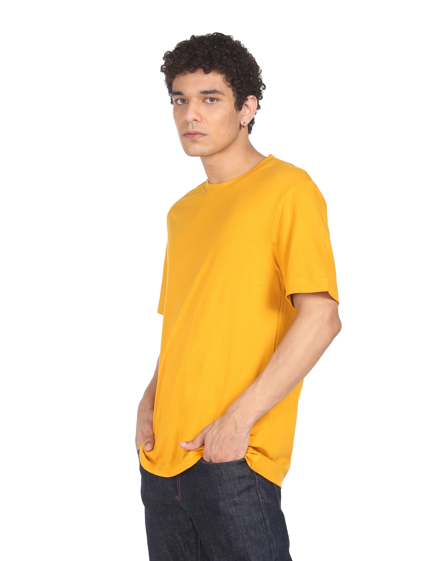 FLYING Machine Men regular fit crew-neck T-shirt