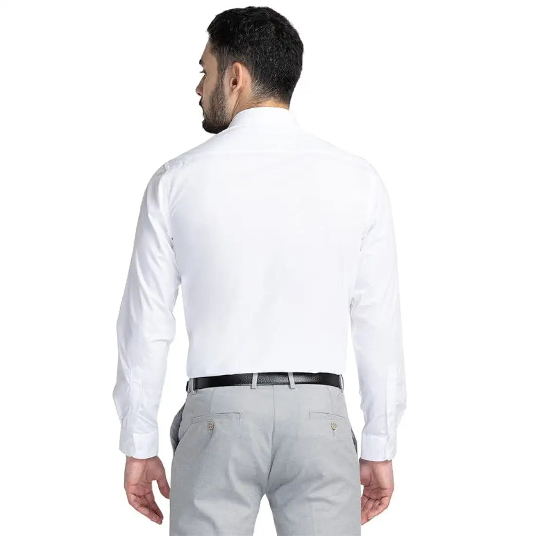 Oxemberg Men's Cotton Blend Slim Fit Formal Shirt
