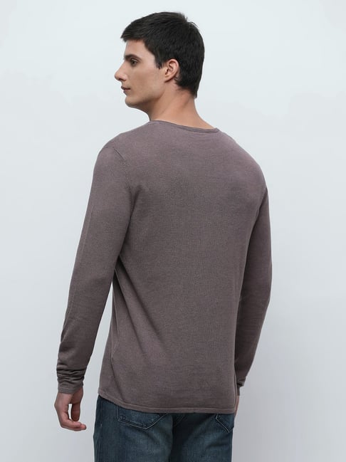 SELECTED HOMME Light Brown Regular Fit Pullover