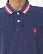 USPA regular fit cotton Polo t-shirt