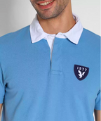 AMERICAN EAGLE OUTFITTERS solid POLO T-SHIRT