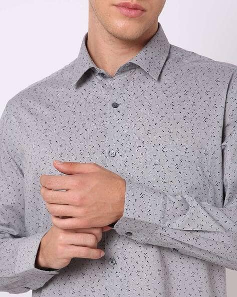 Men Printed Regular Fit Shirt by Netplay
