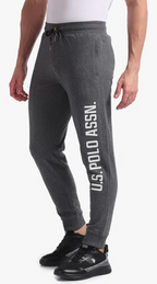 USPA men's comfort fir mid rise solid Track pant