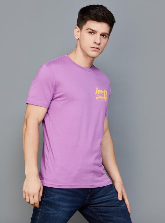 LEVI'S Men Printed Regular Fit T-shirt