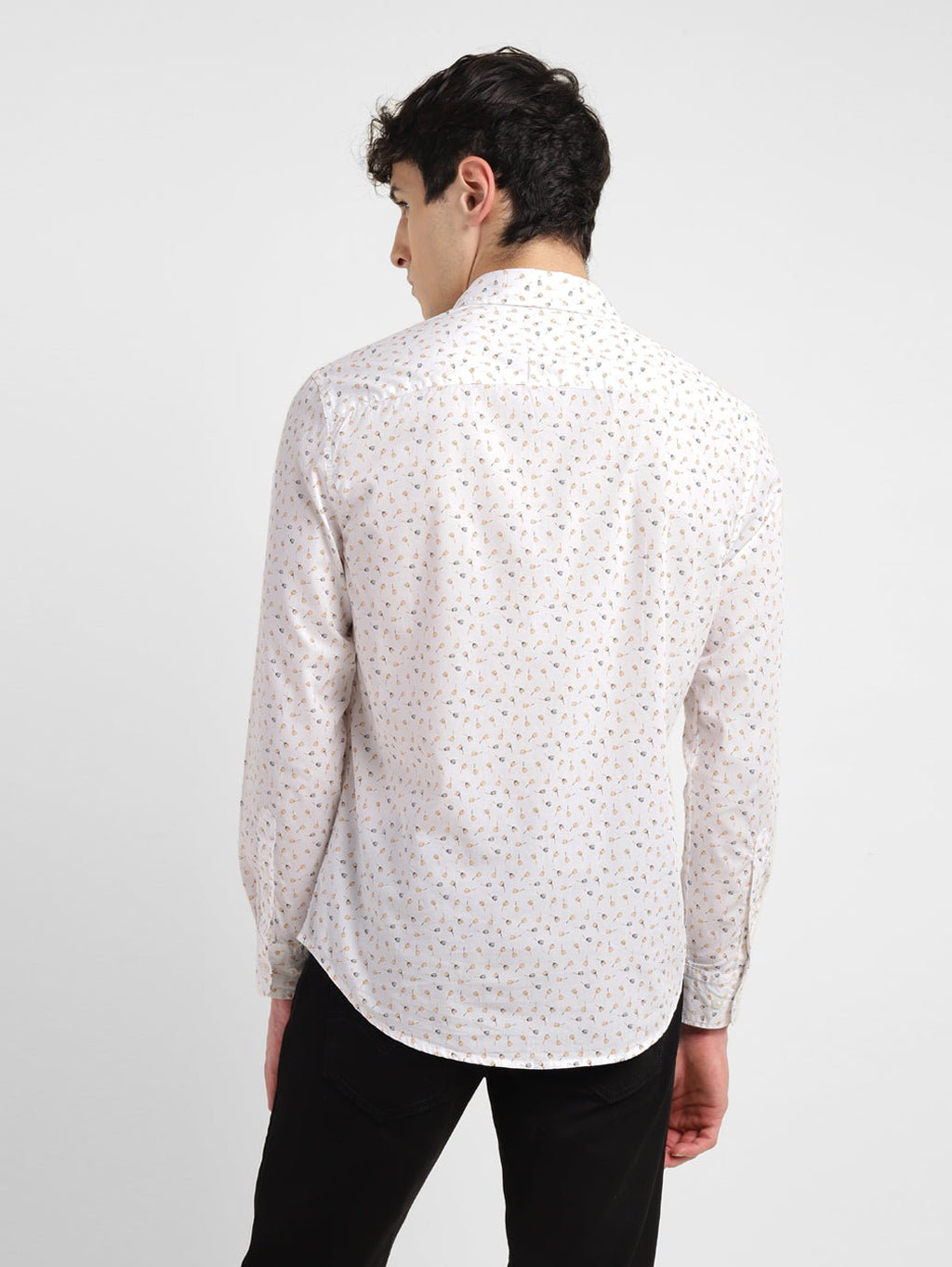 Men's Geometric Print Slim Fit Shirt LEVI'S