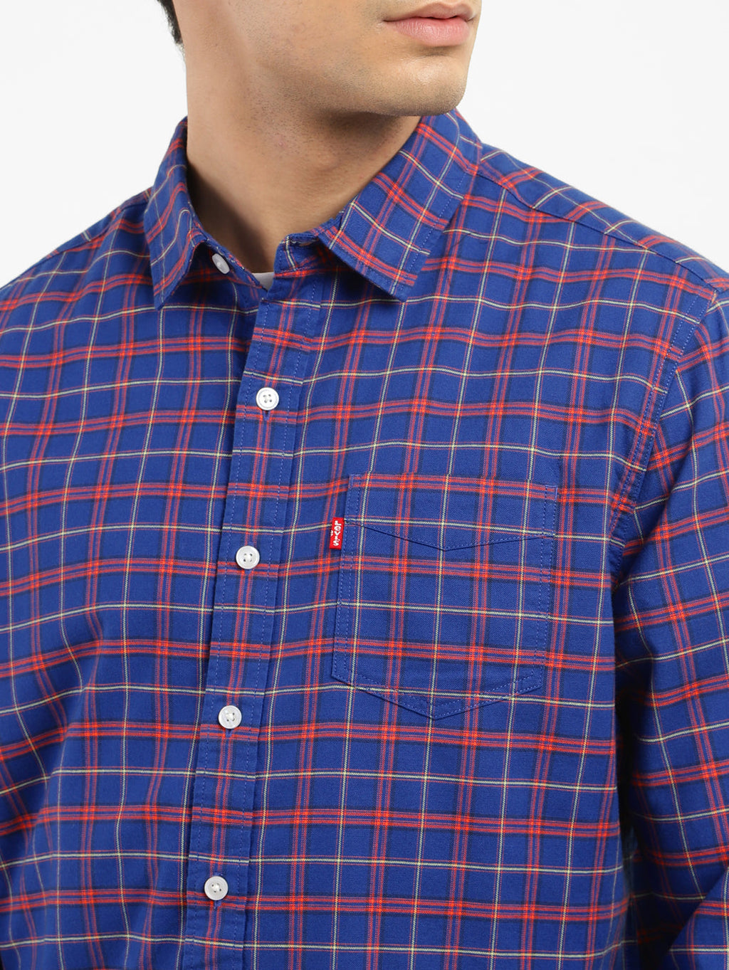 Men's Checkered Slim Fit Shirt by Levi's