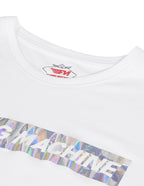Long Sleeve Brand Print T-shirt by Flying Machine