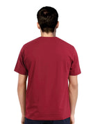 GRAPHIC LOGO PRINT T-SHIRT
FEINE RED BY RARE RABBIT