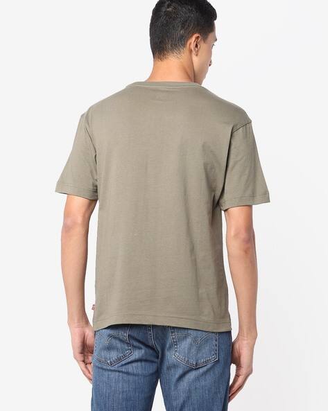 Typographic Print Crew-Neck T-shirt by Levi's