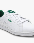 Puma white & green casual shoes for men