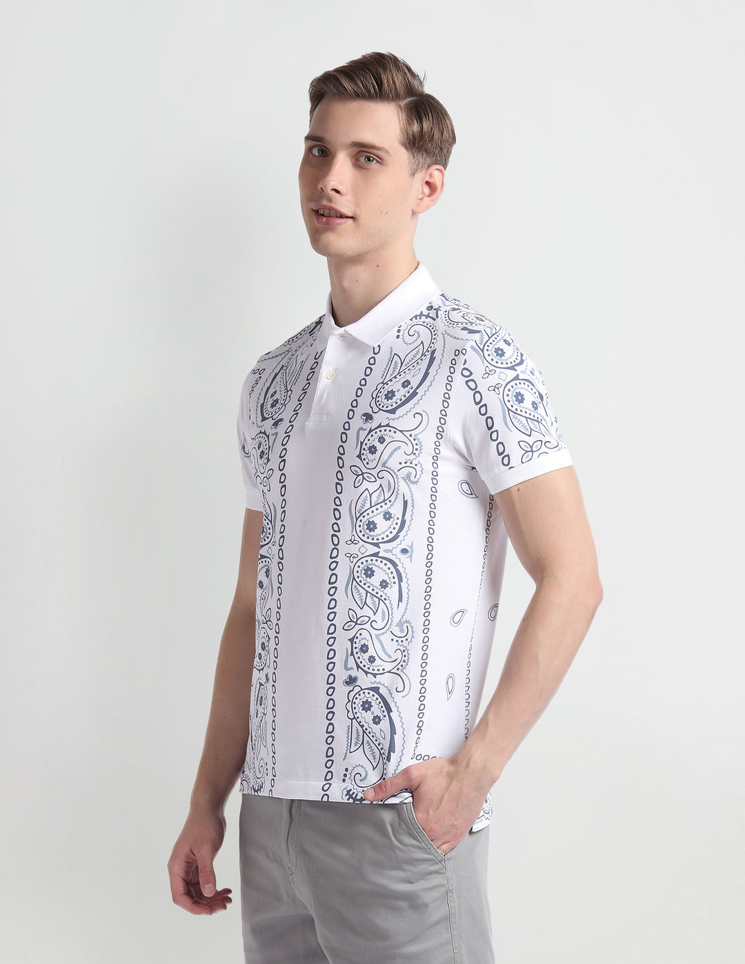 USPA| regular fit polo Tshirt