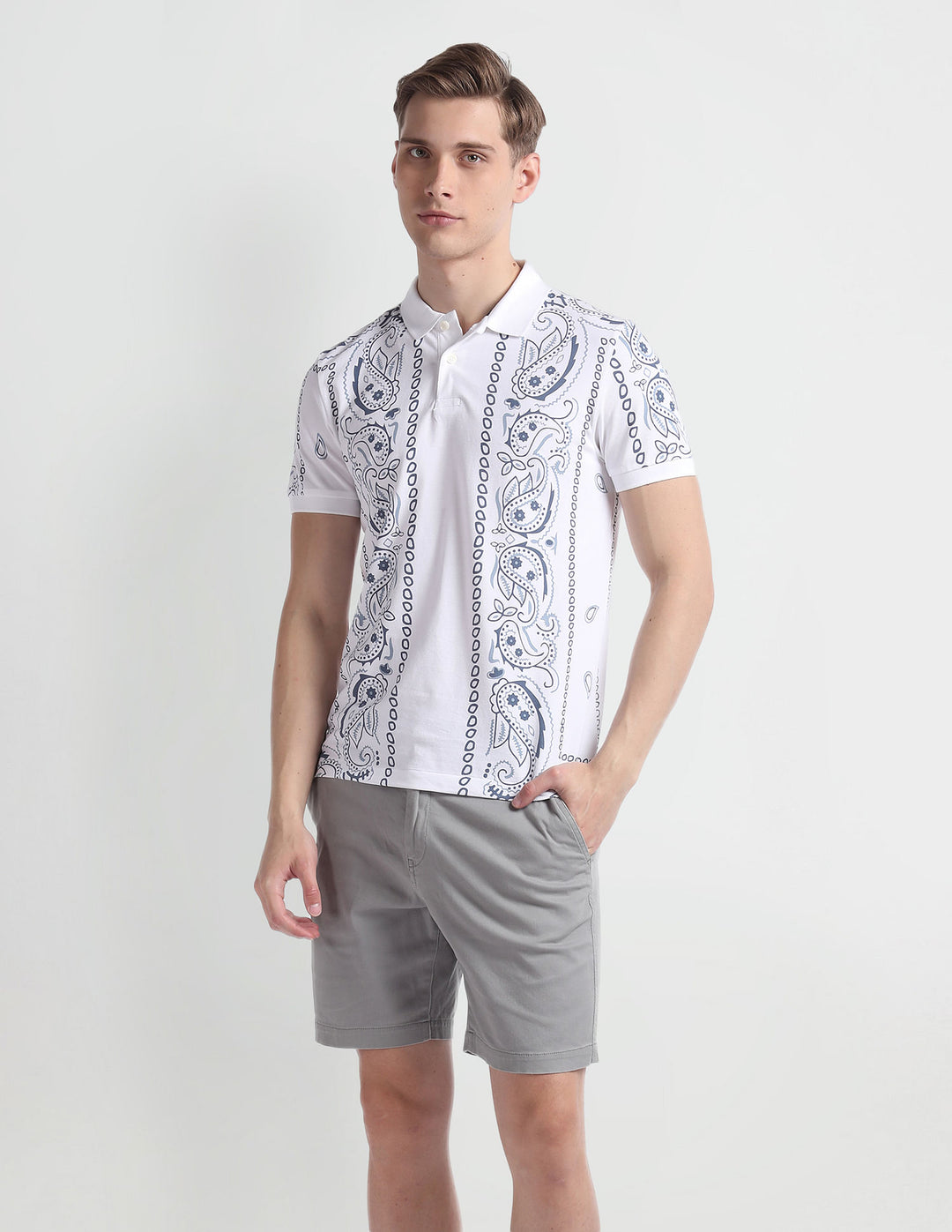 USPA| regular fit polo Tshirt