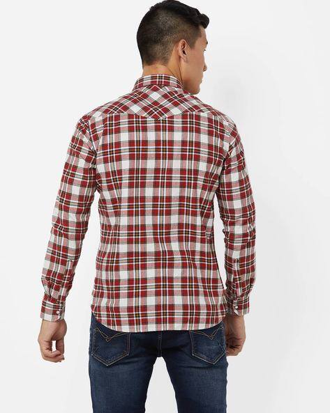 Killer checked slim fit shirt