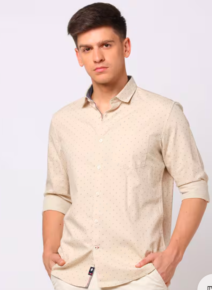 NETPLAY regular fit cotton shirt