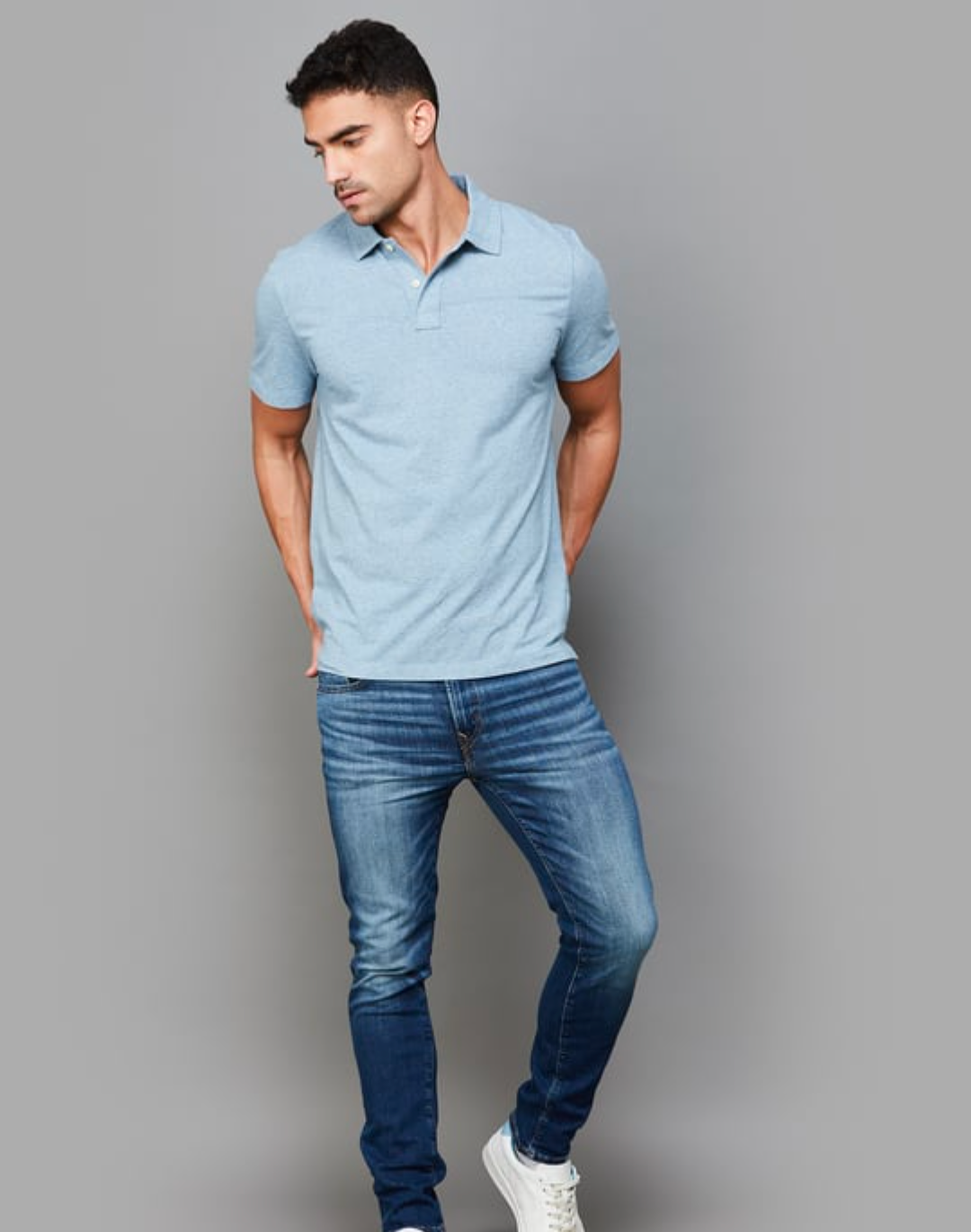 AMERICAN EAGLE regular fit Polo t-shirt