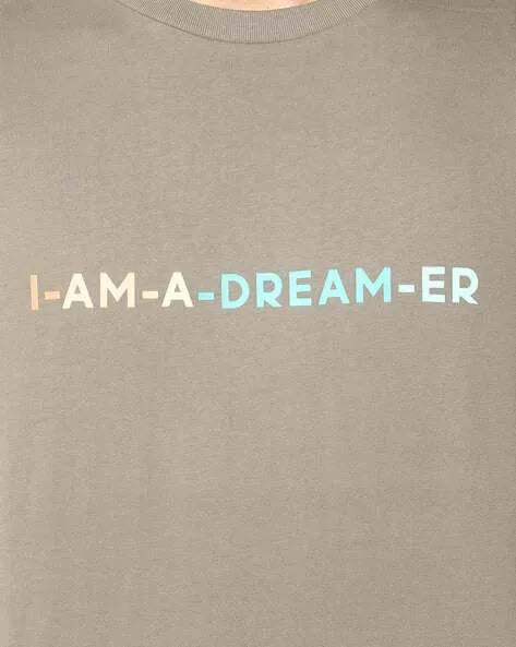 Typographic Print Crew-Neck T-shirt by Levi's
