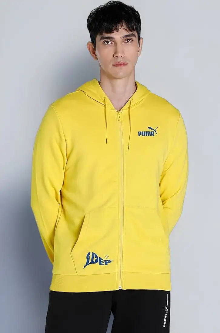 Puma Cotton Men Hooded Jacket