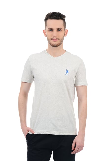 U.S. Polo Assn. Light Grey T-Shirt
