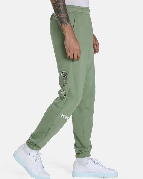 Brand Print Straight Joggers by PUMA