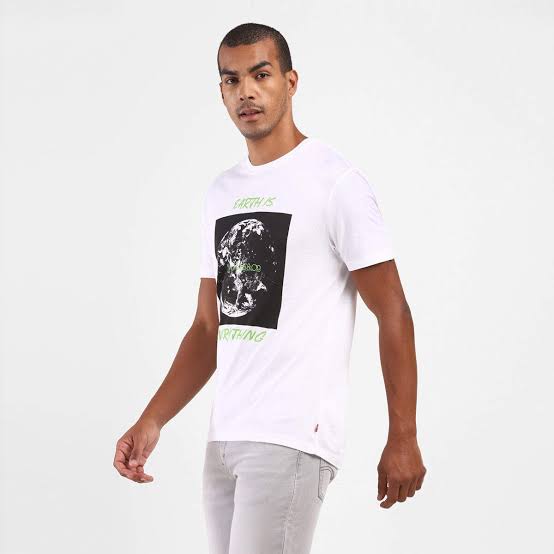LEVI'S Graphic tee Earthy white