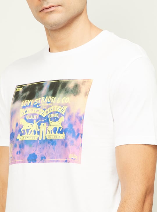 Logo print crew-neck T-shirt By Levi's