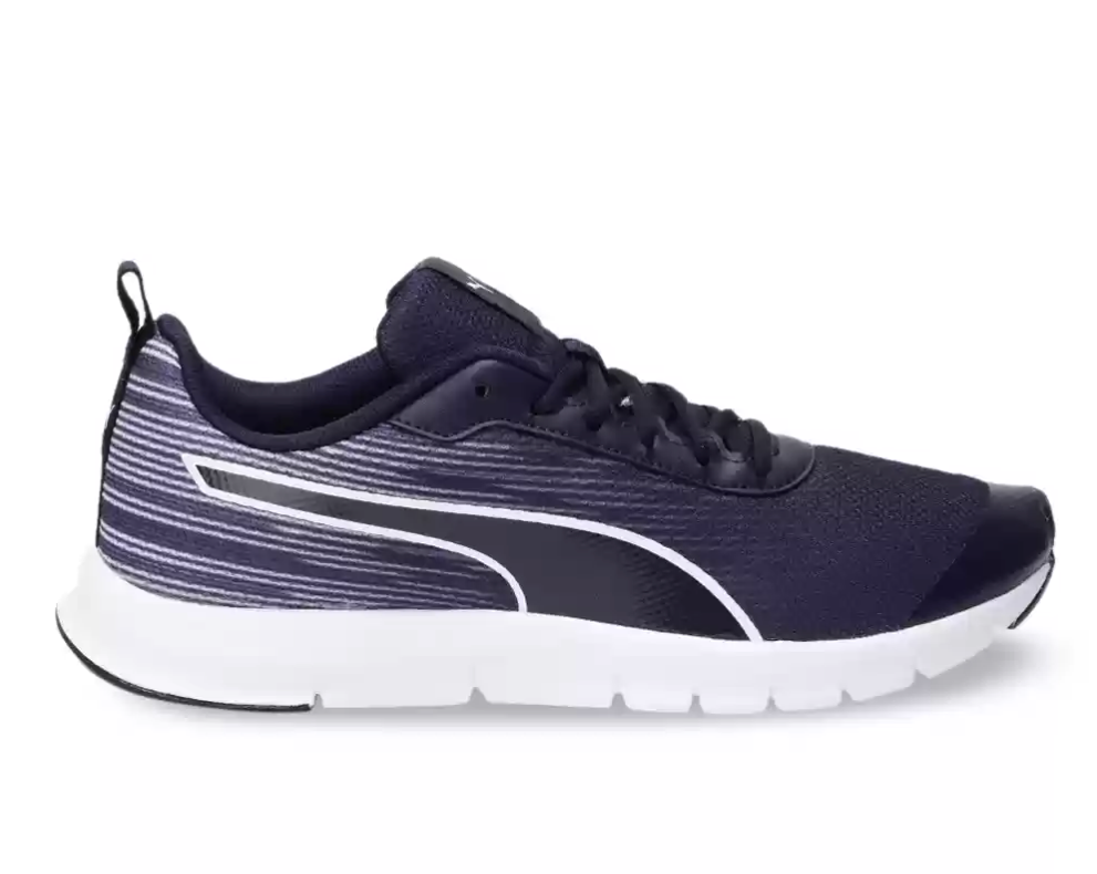 PUMA men new blue solid brisk training shoes