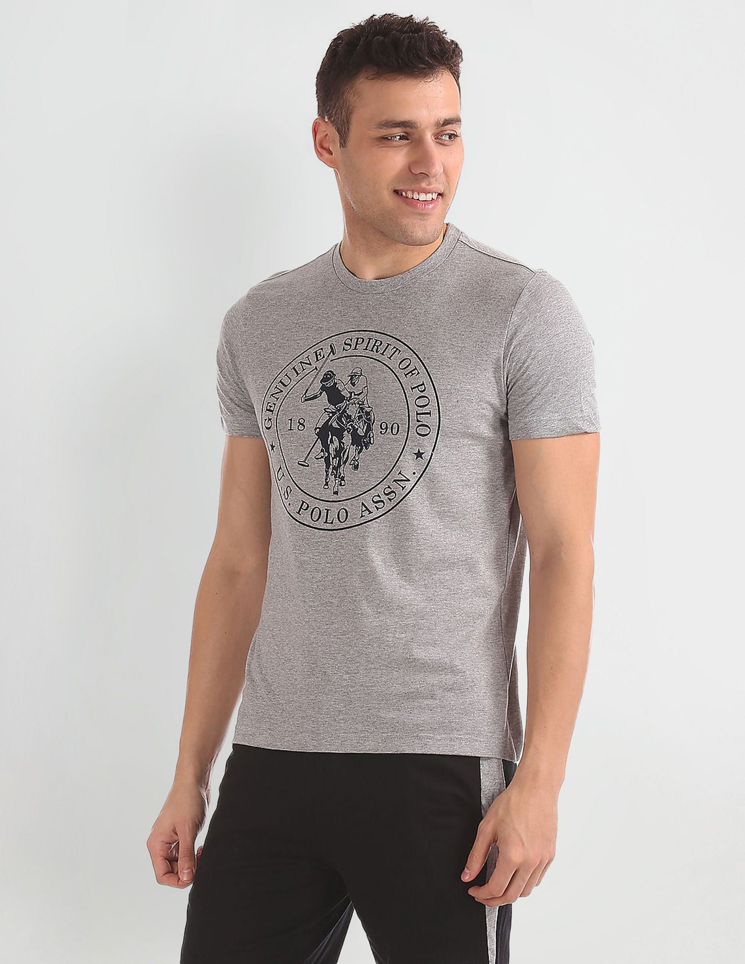 Comfort fit Printed T-shirt by U. S. POLO ASSN.