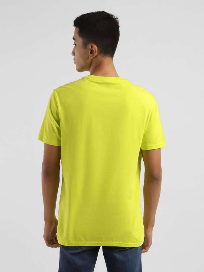 LEVI'S| men printed typography round neck cotton t-shirt