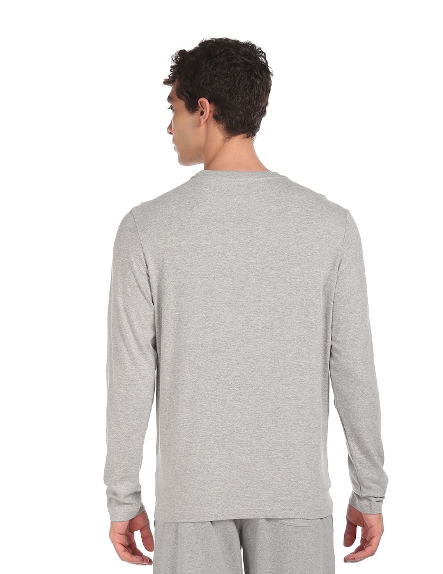 Crew Neck Solid Cotton T-shirt by U. S. POLO ASSN