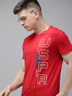 Brand Logo Printed Pure Cotton T-shirt by U. S. POLO ASSN.
