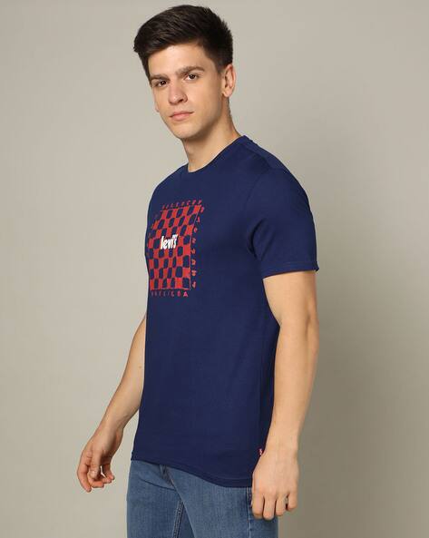 Men regular fit crew-neck T-shirt by LEVI'S